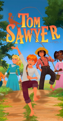 مسلسل الكرتون مغامرات توم سوير Tom Sawyer مدبلج للعربية
